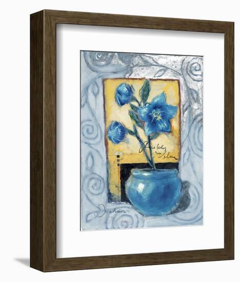 Blue Amaryllis-Joadoor-Framed Premium Giclee Print