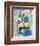 Blue Amaryllis-Joadoor-Framed Art Print