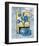 Blue Amaryllis-Joadoor-Framed Art Print