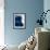Blue Amore I-Sisa Jasper-Framed Art Print displayed on a wall