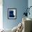 Blue Amore I-Sisa Jasper-Framed Art Print displayed on a wall