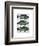 Blue and Green Fish Trio-Fab Funky-Framed Art Print