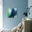 Blue and Green Flowing Abstract, c. 2008-Pier Mahieu-Premium Giclee Print displayed on a wall