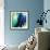 Blue and Green Flowing Abstract, c. 2008-Pier Mahieu-Framed Premium Giclee Print displayed on a wall