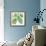 Blue and Green Garden VIII-Lisa Audit-Framed Art Print displayed on a wall