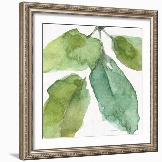 Blue and Green Garden VIII-Lisa Audit-Framed Art Print