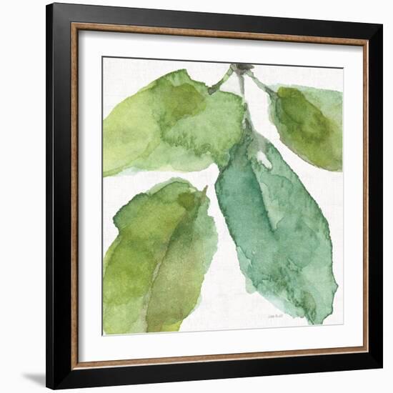 Blue and Green Garden VIII-Lisa Audit-Framed Art Print