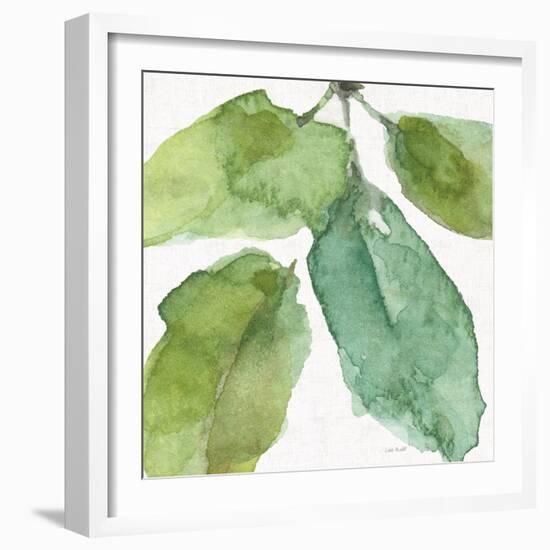 Blue and Green Garden VIII-Lisa Audit-Framed Art Print