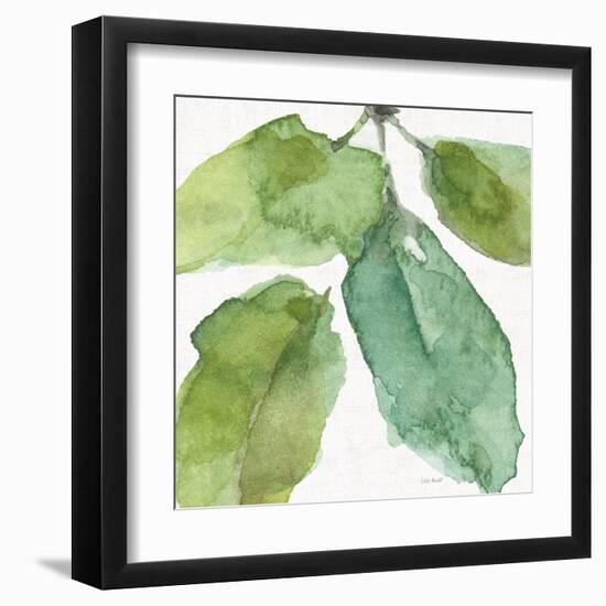 Blue and Green Garden VIII-Lisa Audit-Framed Art Print