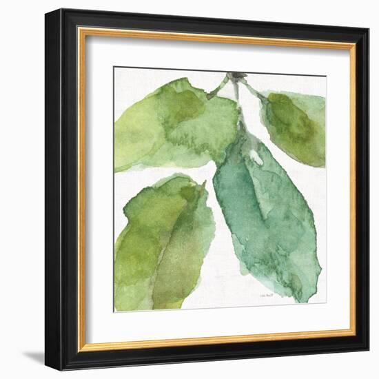 Blue and Green Garden VIII-Lisa Audit-Framed Art Print