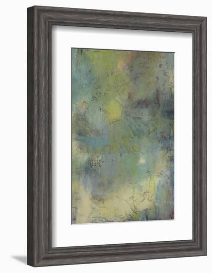 Blue and Green Musings I-Jeannie Sellmer-Framed Art Print