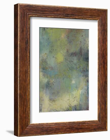 Blue and Green Musings I-Jeannie Sellmer-Framed Art Print