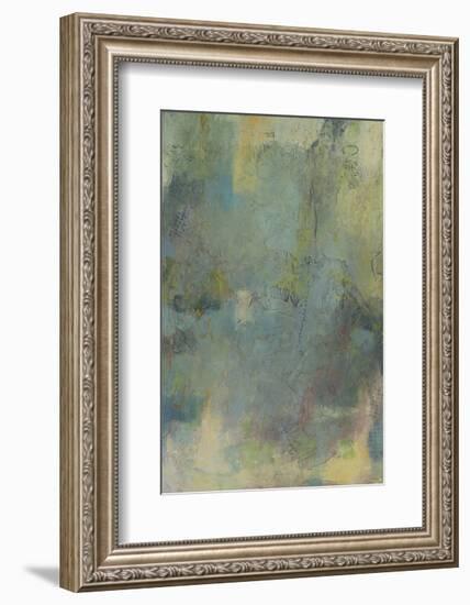 Blue and Green Musings II-Jeannie Sellmer-Framed Art Print