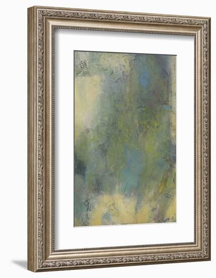 Blue and Green Musings III-Jeannie Sellmer-Framed Art Print