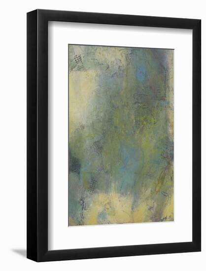 Blue and Green Musings III-Jeannie Sellmer-Framed Art Print