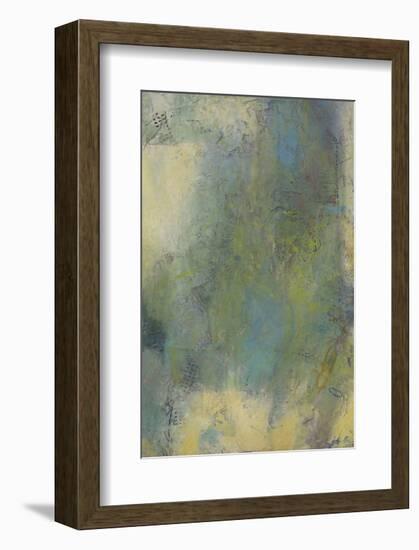 Blue and Green Musings III-Jeannie Sellmer-Framed Art Print