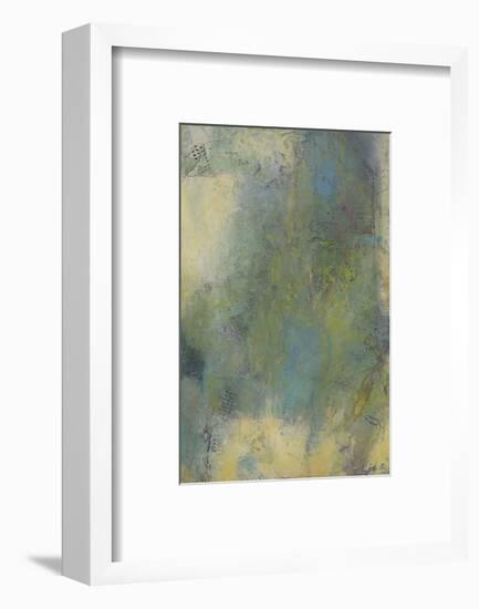 Blue and Green Musings III-Jeannie Sellmer-Framed Art Print