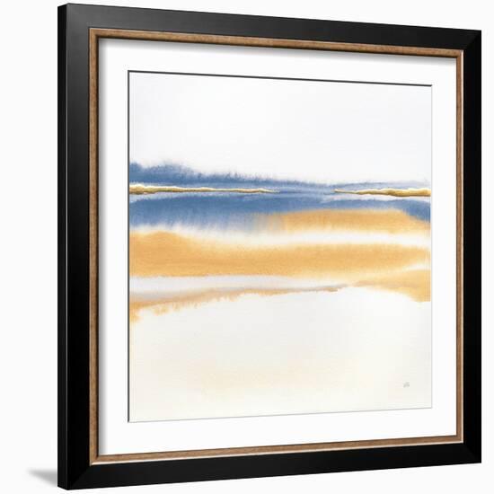 Blue and Orange II-Chris Paschke-Framed Art Print