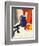 Blue And Orange-Francis Cadell-Framed Art Print