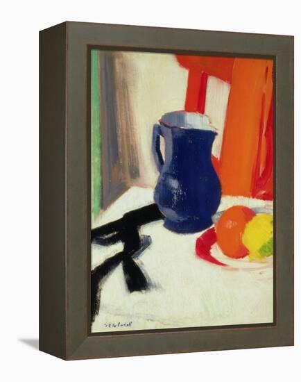 Blue and Orange-Francis Campbell Boileau Cadell-Framed Premier Image Canvas