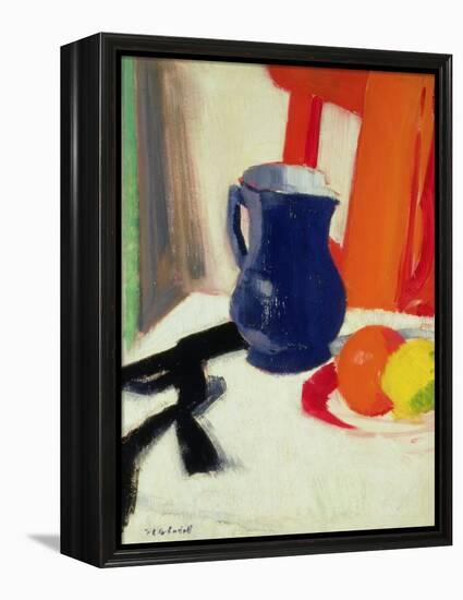 Blue and Orange-Francis Campbell Boileau Cadell-Framed Premier Image Canvas