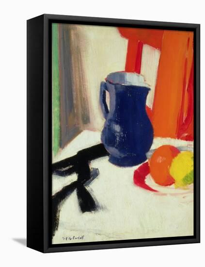 Blue and Orange-Francis Campbell Boileau Cadell-Framed Premier Image Canvas