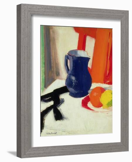 Blue and Orange-Francis Campbell Boileau Cadell-Framed Giclee Print