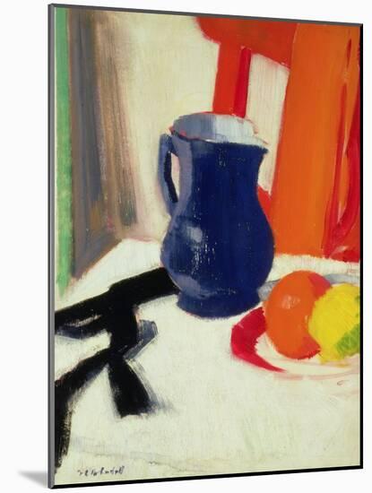 Blue and Orange-Francis Campbell Boileau Cadell-Mounted Giclee Print