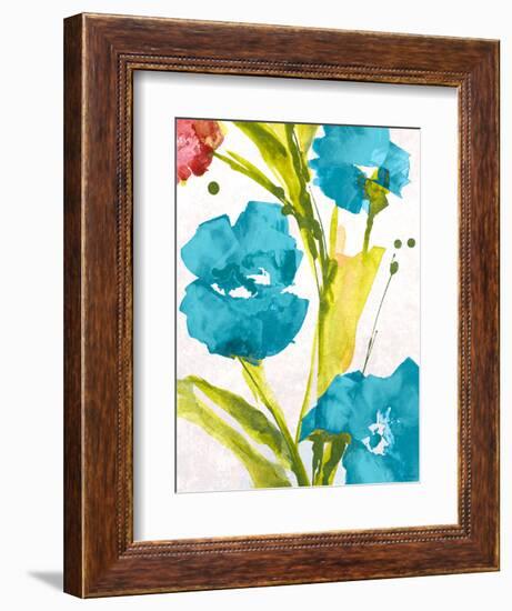 Blue and Pink le Povat I-Lanie Loreth-Framed Art Print