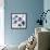 Blue and Purple Mixed Garden I-Novak Shirley-Framed Art Print displayed on a wall