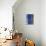 Blue and White Abstract Composition I-Alma Levine-Art Print displayed on a wall