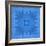 Blue and white abstract.-Jaynes Gallery-Framed Photographic Print