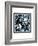 Blue and White Floral Motif II-Vision Studio-Framed Art Print