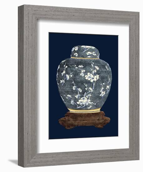 Blue and White Ginger Jar II-Vision Studio-Framed Art Print