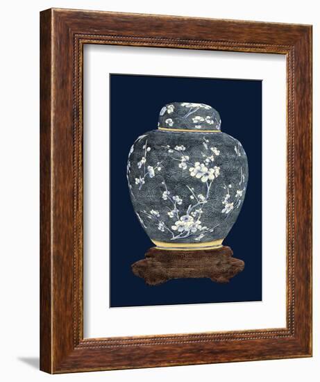 Blue and White Ginger Jar II-Vision Studio-Framed Art Print