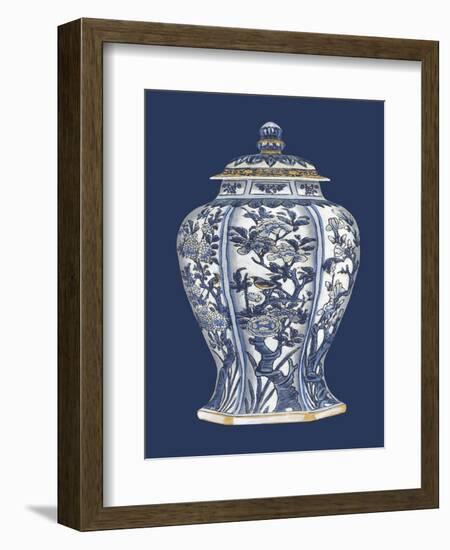 Blue and White Porcelain Vase I-Vision Studio-Framed Art Print