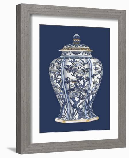 Blue and White Porcelain Vase I-Vision Studio-Framed Art Print