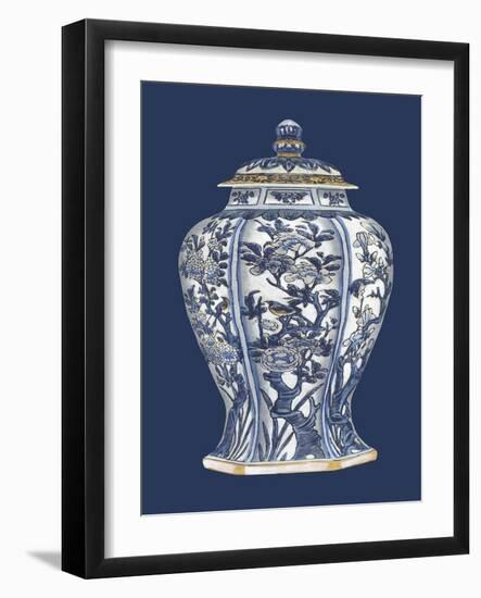 Blue and White Porcelain Vase I-Vision Studio-Framed Art Print