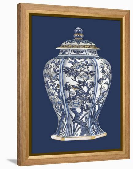 Blue and White Porcelain Vase I-Vision Studio-Framed Stretched Canvas