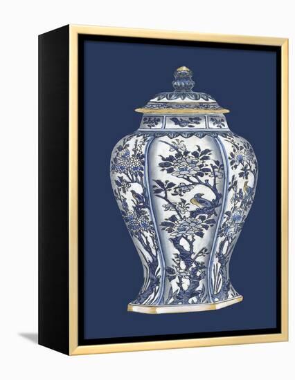 Blue and White Porcelain Vase II-Vision Studio-Framed Stretched Canvas