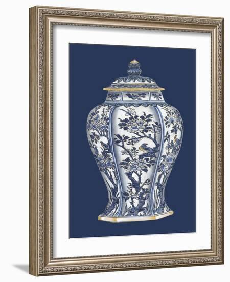 Blue and White Porcelain Vase II-Vision Studio-Framed Art Print