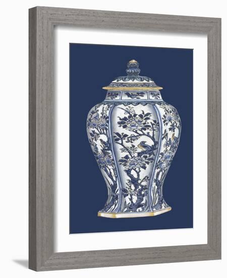 Blue and White Porcelain Vase II-Vision Studio-Framed Art Print