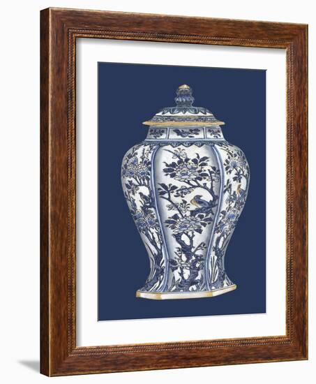 Blue and White Porcelain Vase II-Vision Studio-Framed Art Print