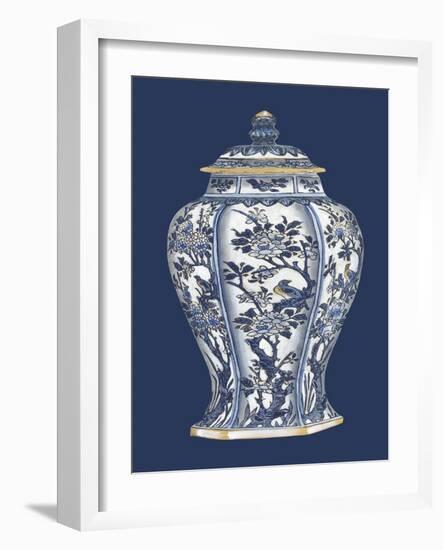 Blue and White Porcelain Vase II-Vision Studio-Framed Art Print