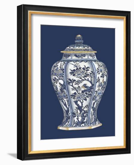 Blue and White Porcelain Vase II-Vision Studio-Framed Art Print