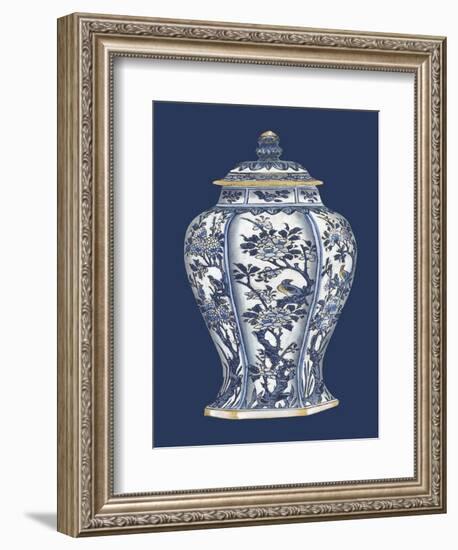 Blue and White Porcelain Vase II-Vision Studio-Framed Art Print