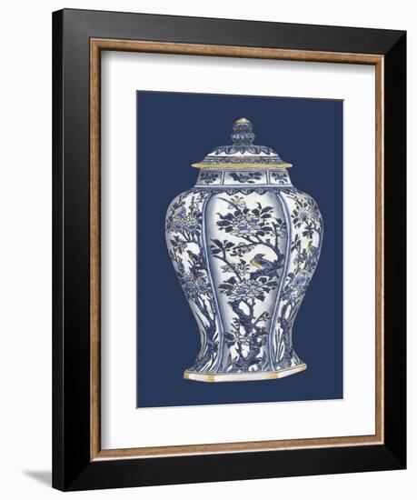 Blue and White Porcelain Vase II-Vision Studio-Framed Art Print