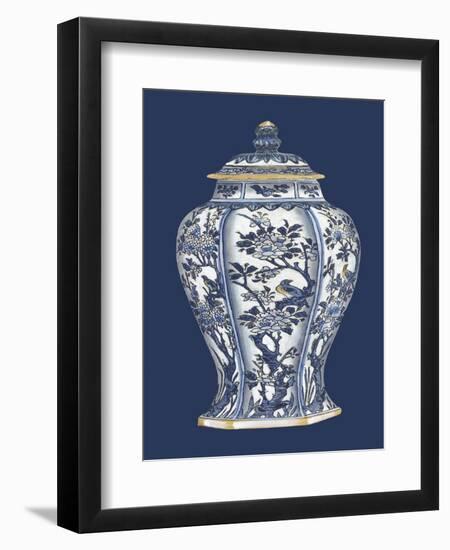 Blue and White Porcelain Vase II-Vision Studio-Framed Art Print