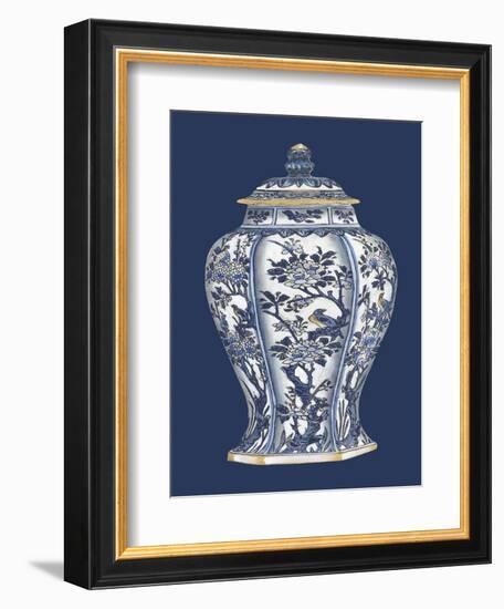 Blue and White Porcelain Vase II-Vision Studio-Framed Art Print