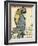 Blue and Yellow Macaw Parrot-Abel Faivre-Framed Art Print